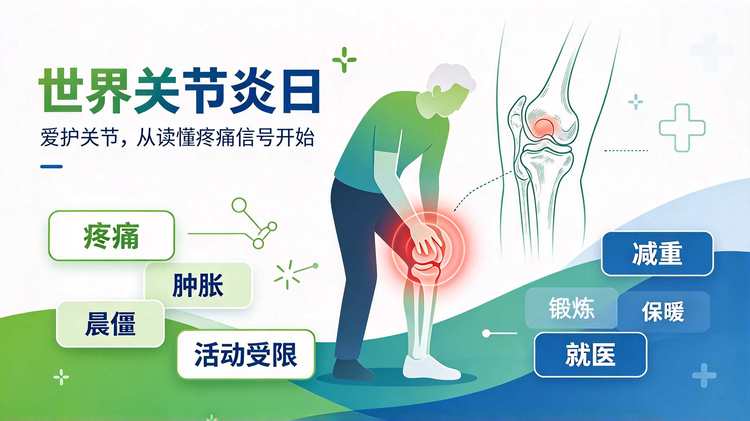 世界关节炎日 | 我国骨关节炎患者超1亿  专家拆解五大误区