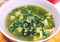 荠菜鸡蛋汤