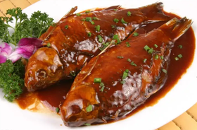 莲子蜜姜香椿鱼