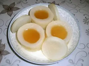 蜂蜜蒸萝卜