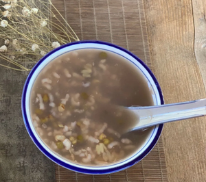 绿豆糯米粥