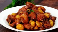 栗子烧鸡块