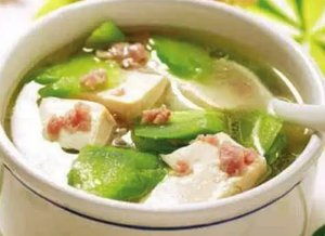 苦瓜豆腐汤