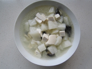 山药豆腐汤