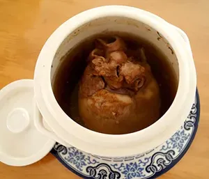 朱砂煮猪心