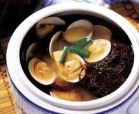 玉米须蚌肉汤