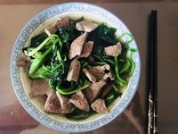 猪肝菠菜汤