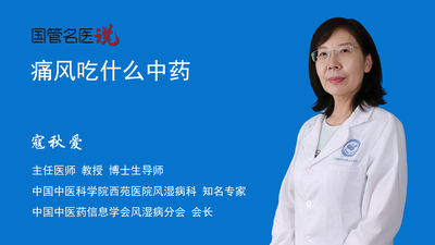 痛风吃什么中药