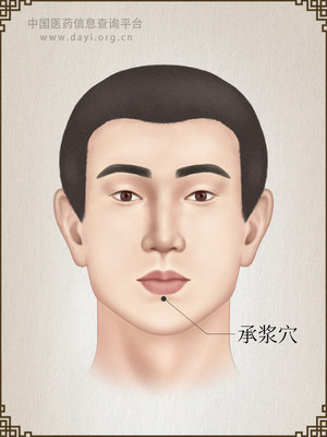 承浆穴