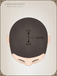 顶中线