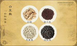 白豆散