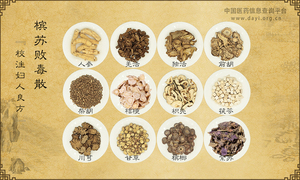 槟苏败毒散