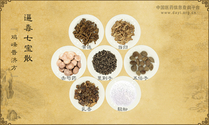 逼毒七宝散