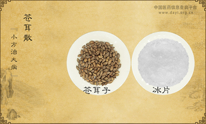苍耳散《小方治大病》
