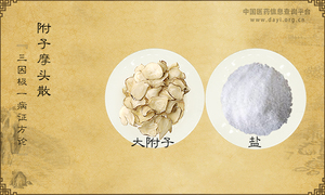 附子摩头散