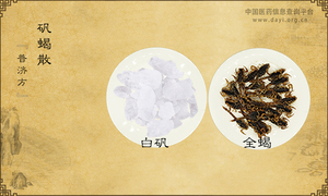 矾蝎散