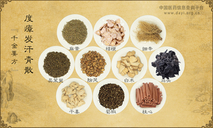 度瘴发汗青散