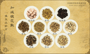 加减槐花散