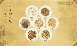 加味匀气散