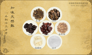 加味天然散