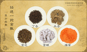 经进一捻金散
