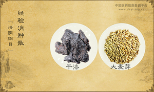 经验消肿散