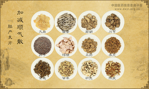 加减顺气散