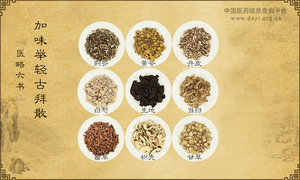 加味举轻古拜散