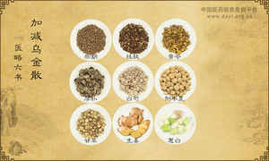加减乌金散