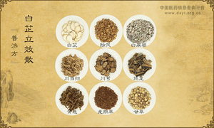 白芷立效散