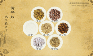 黄芩散《太平圣惠方》卷四