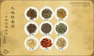 九味败毒汤《外科证治全书》