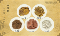 大黄散《备急千金要方》卷四