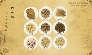 大黄散《太平圣惠方》卷六十一