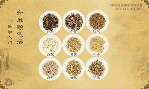 升麻顺气汤《医学入门》