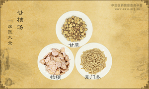 甘桔汤《疡医大全》