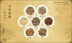 白豆蔻散《博济方》