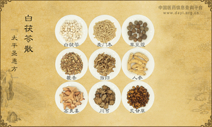 白茯苓散《太平圣惠方》卷七十八
