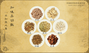 加味异功散《不知医必要》