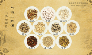 加减二陈汤《济阳纲目》