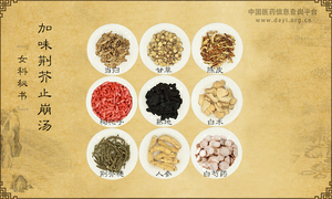加味荆芥止崩汤