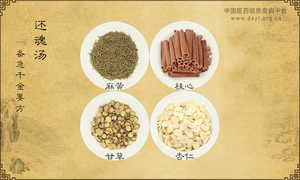 还魂汤《备急千金要方》