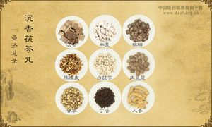 沉香茯苓丸