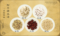附子粳米汤《金匮要略》