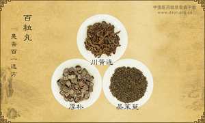 百粒丸《是斋百一选方》