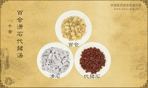 百合滑石代赭汤《千金》
