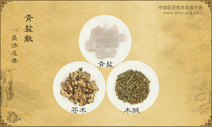 青盐散《圣济总录》