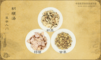 枳梗汤《医学入门》