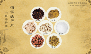酒调洗肝散《银海精微》