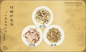 桔梗枳壳汤《仁斋直指方论》